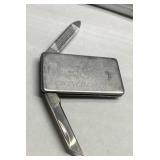 Winchester money clip knife