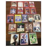 Vintage MLB trading cards