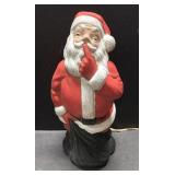 1971 Empire blow mold Santa-needs new bulb-13"