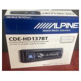 SEALED Alpine blue tooth receiver car stereo