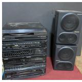 Sony speakers & York stereo turntable-no remote Sony speakers & York stereo turntable-no remote