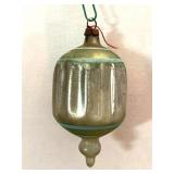 Antique glass Christmas ornament Antique glass Christmas ornament