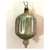 Antique glass Christmas ornament