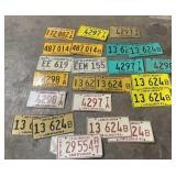 1980s license plates