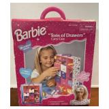 Sealed 1996 Barbie 'tons of drawers' case Sealed 1996 Barbie 'tons of drawers' case