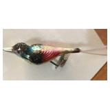 Antique glass Christmas ornament Antique glass Christmas ornament