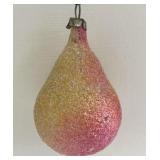 Antique glass Christmas ornament Antique glass Christmas ornament