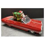 Christmas Santa novelty car battery operated