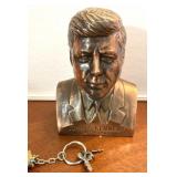 Vintage Kennedy coin bank Alton Illinois bank