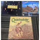 Vintage vinyl records-1970s Exile & more Vintage vinyl records-1970s Exile & more