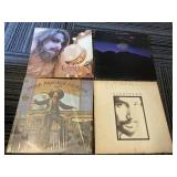 Vintage vinyl records-1970s Leon Russell, Elo more