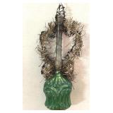 Antique glass Christmas ornament Antique glass Christmas ornament