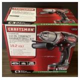 New Craftsman lithium-ion compact hammer drill kit New Craftsman lithium-ion compact hammer drill kit