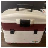 Flambeau tackle box full of electrical, more parts Flambeau tackle box full of electrical, more parts
