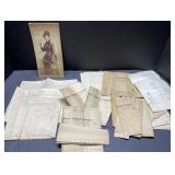 1800 tax & train papers, antique photo & more 1800 tax & train papers, antique photo & more