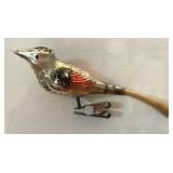 Antique glass Christmas ornament Antique glass Christmas ornament