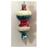 Antique glass Christmas ornament Antique glass Christmas ornament