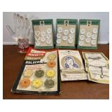 Retro magnets, buttons & more Retro magnets, buttons & more