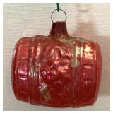 Antique glass Christmas ornament Antique glass Christmas ornament