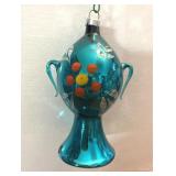 Antique glass Christmas ornament Antique glass Christmas ornament