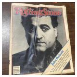 1982 John Belushi death Rolling Stone magazine