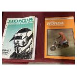 1970s & 80s Honda motorcycle manuals 1970s & 80s Honda motorcycle manuals