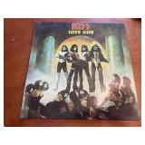 1977 Kiss Love Gun w/ part of gun vinyl record