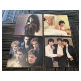 Vintage vinyl records-1980s-Mick Jagger, Loverboy,