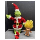 Grinch & Troll dolls