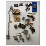 Vintage military & more jewelry