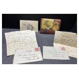1920s letters & antique album 1920s letters & antique album