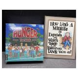 Bathroom sign & sealed game Bathroom sign & sealed game