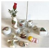 Porcelain miniatures-Precious Moments, more