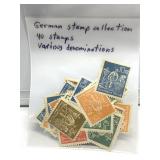 Antique German stamps