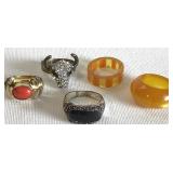 Costume jewelry rings