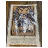 Lion King poster 22x14"