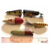 State Farm, Pikie Minnow, Hot n Tot & more lures