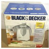 Black & Decker juicer Black & Decker juicer