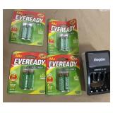 Rechargable batteries & charger Rechargable batteries & charger