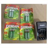 Rechargable batteries & charger