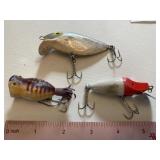 Hula Popper & Thin fin Vintage fishing lures