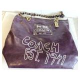 Coach purse-2 sided design see pics Coach purse-2 sided design see pics