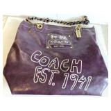 Coach purse-2 sided design see pics