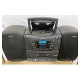 Sony boom box stereo-Works-CD top won