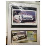 1953 Corvette stamp piece 1953 Corvette stamp piece