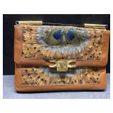 Real feather purse Real feather purse