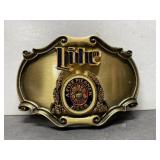 1980 Lite Beer belt buckle