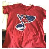 St Louis Blues/Cardinals shirt-no tag-adult small?