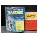 1963 Compton Yearbook & Heloise Hints books 1963 Compton Yearbook & Heloise Hints books
