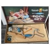 Handy Andy tool set in case Handy Andy tool set in case